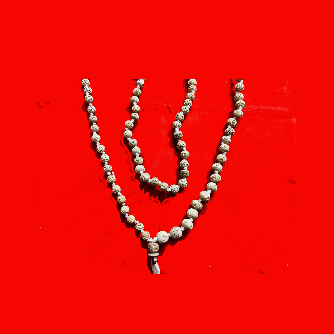 Tulsi Japmala with 108 Carving Beads